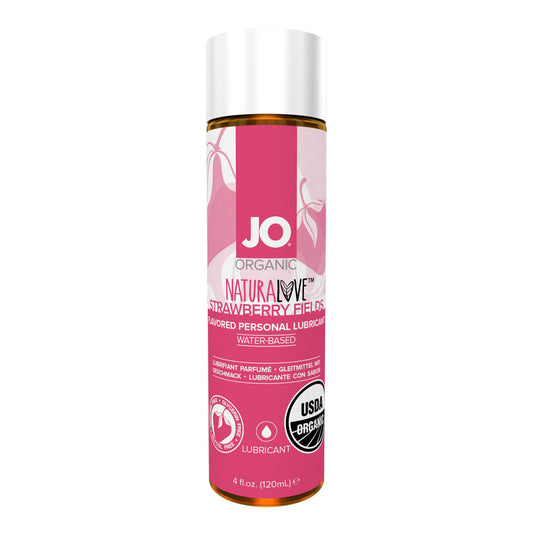 System Jo - Pelincir Organic Strawberry Fields Usda Naturalove 120ml