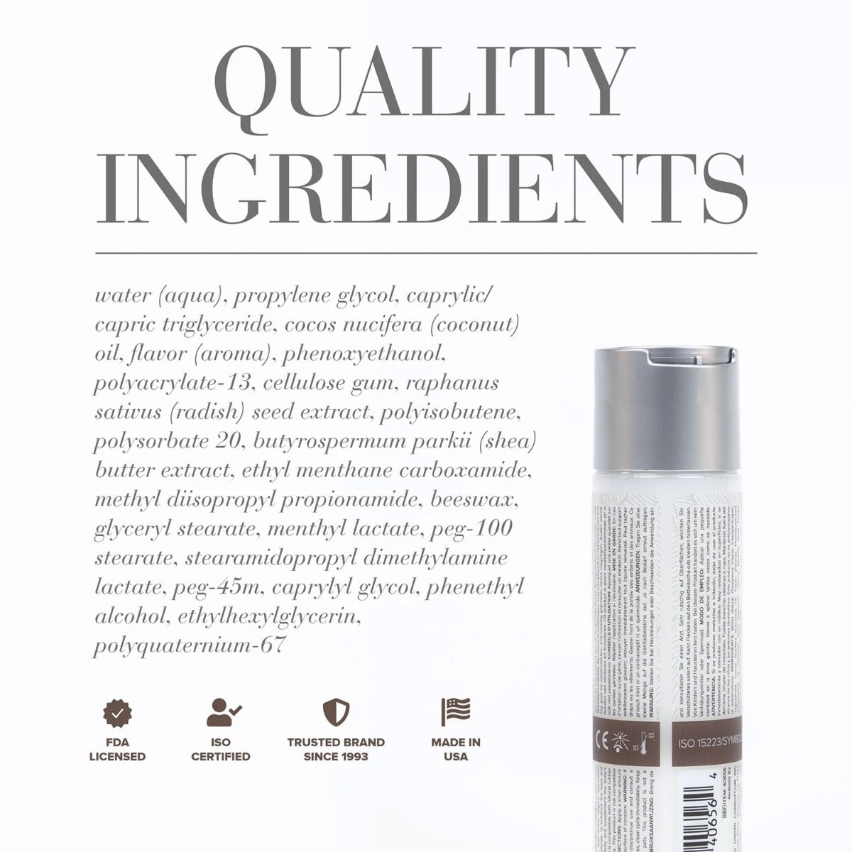 System Jo - Coconut Hybrid Original Oil and Water Based Personal Lubricant 120ml