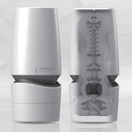 Tenga Aero Reusable Onacup (Silver Ring & Cobalt Ring)