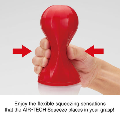 Tenga - Air-Tech Squeeze Masturbator Boleh Guna Semula Sedutan Kuat Hitam