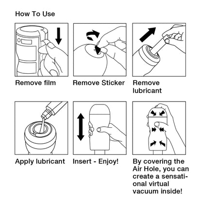 Tenga - AIR-TECH Cawan Vakum Boleh Digunakan Semula Biasa Sesuai dengan Tenga Vacuum Controller