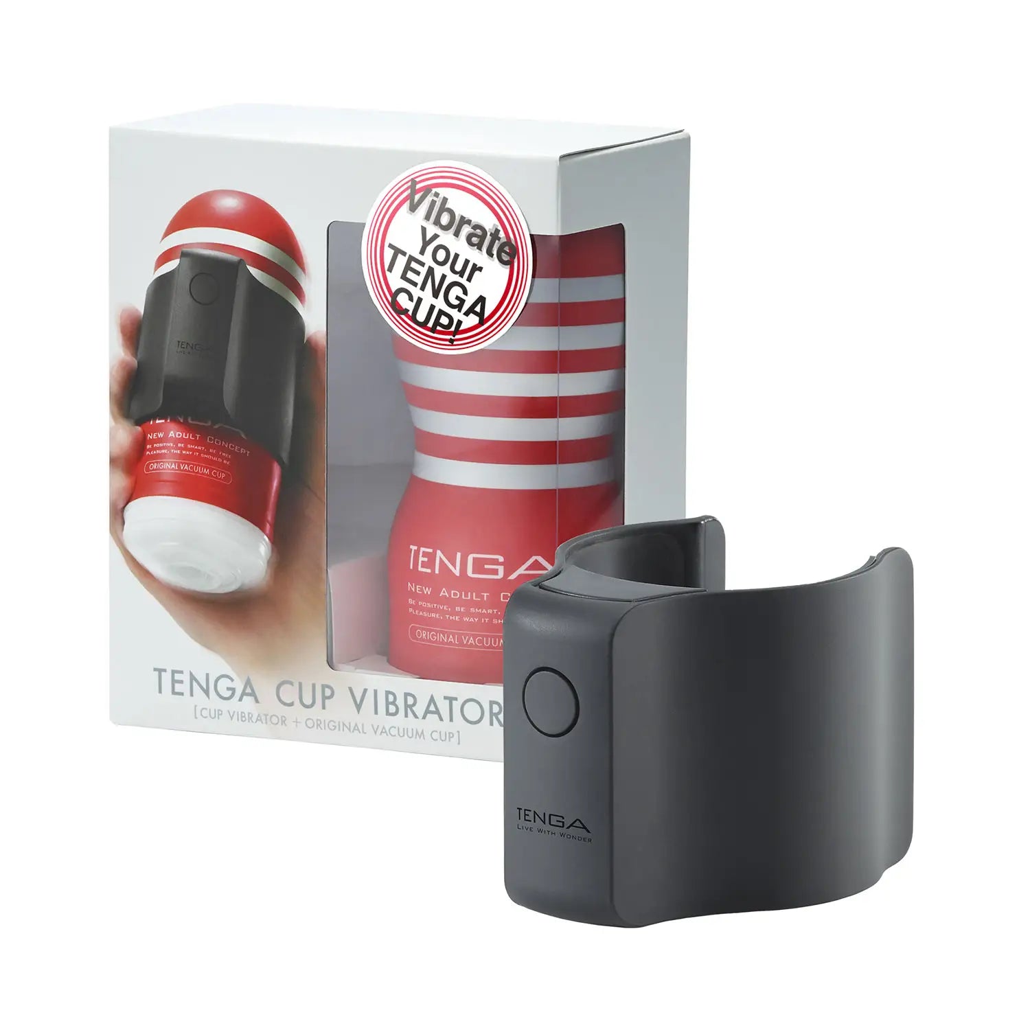 Tenga - Set Vakum Vibrator Cawan Asal