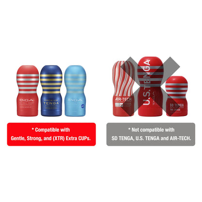 Tenga - Set Vakum Vibrator Cawan Asal