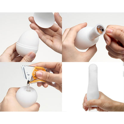 Tenga - Masturbator Diskret Edisi Gel Keras Kombo Telur