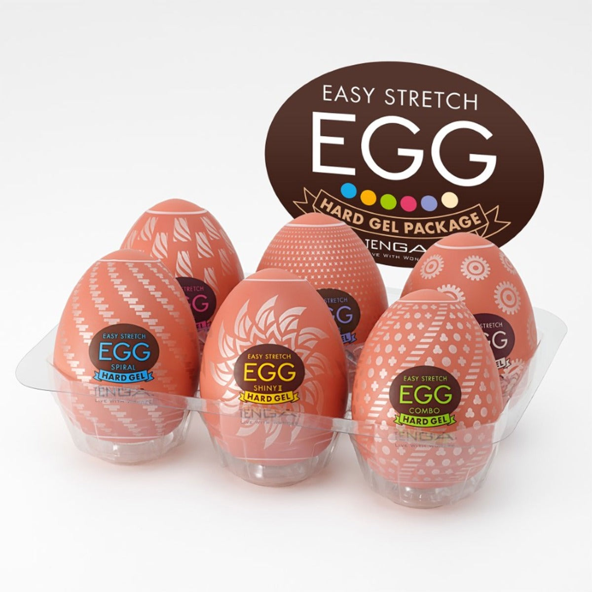 Tenga - Egg Cone Hard Gel Edition Discreet Masturbator