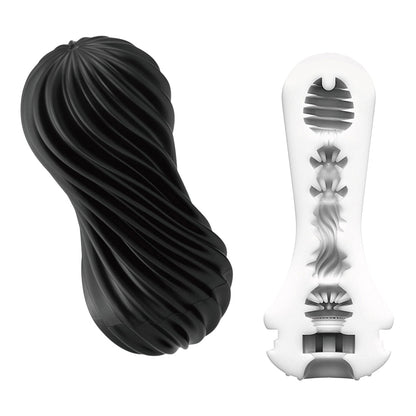 Tenga - Pelirak Lelaki Rocky Hitam Fleksi