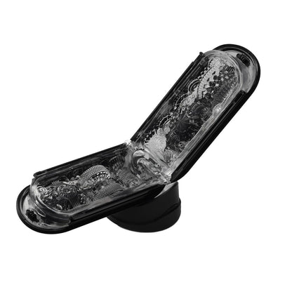 Tenga - Flip Zero Gravity Electronic Getaran Boleh Dicas semula Masturbator Lelaki Hitam