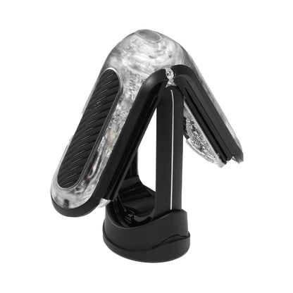 Tenga - Flip Zero Gravity Electronic Getaran Boleh Dicas semula Masturbator Lelaki Hitam