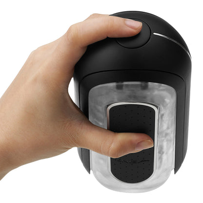 Tenga - Flip 0 Zero Alat Melancap Getar Hitam