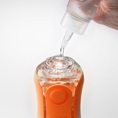 Tenga - Flip Orb Sunset Orange Reusable Male Masturbator