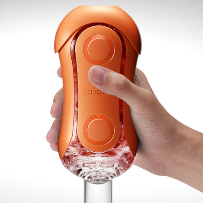Tenga - Flip Orb Sunset Orange Reusable Male Masturbator
