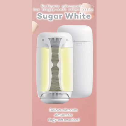 TENGA - Masturbator Lelaki Boleh Guna Semula Puffy Sugar White