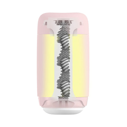 Tenga - Puffy Reusable Male Masturbator Strawberry Pink