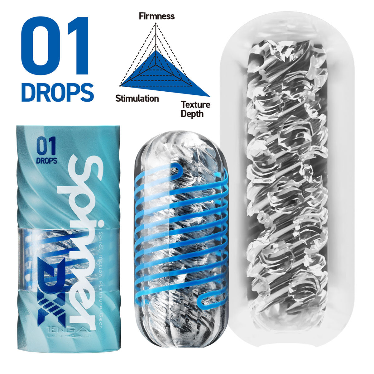 Tenga - Spinner DX 01 Drops Male Masturbator
