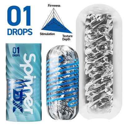 Tenga - Pemuas Nafsu Lelaki Spinner DX 01 Drops