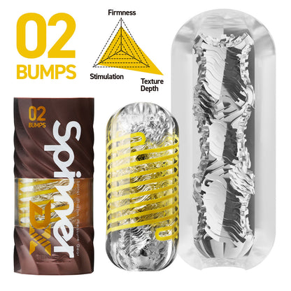 Tenga - Alat Masturbasi Lelaki Spinner DX 02 Bumps