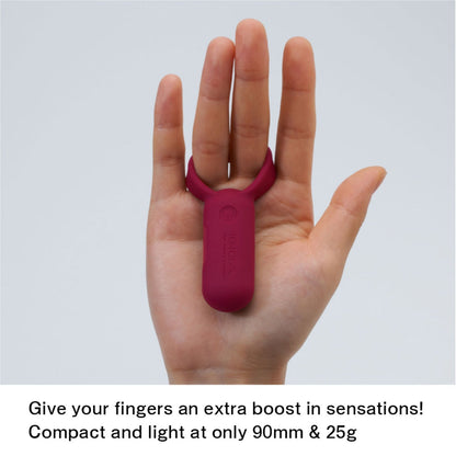 Tenga - Perungka Bergetar Pasangan SVR Smart Vibe Ring Carmine