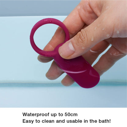 Tenga - Perungka Bergetar Pasangan SVR Smart Vibe Ring Carmine