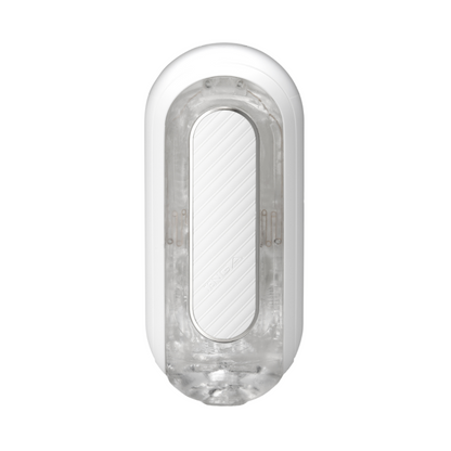 Tenga - Flip Zero Gravity Electronic Getaran Boleh Dicas semula Perangsang Lelaki Putih