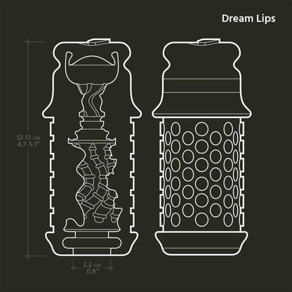The Handy - Koleksi Dream Sleeve Masturbator Lelaki Bibir