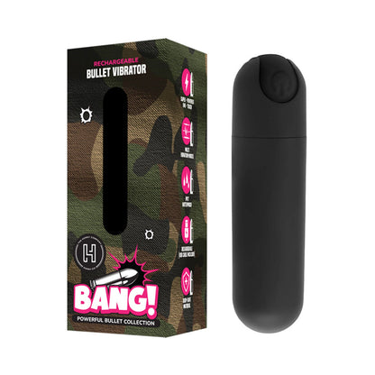 The Horny Company - Bang! Perangsang Peluru Boleh Dicas semula Hitam Kusam