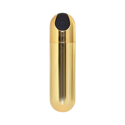 The Horny Company - Bang! Vibrator Peluru Boleh Dicas Emas/Hitam