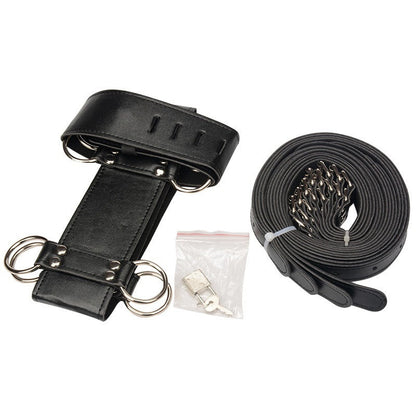 Syarikat Horny - Kolar Bondage Terikat Belakang Naga Hitam