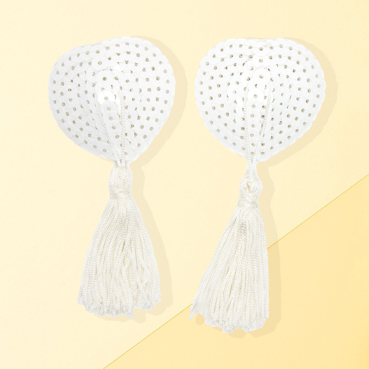 The Horny Company - Black Dragon Nipple Pasties Sticker with Tassels