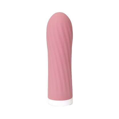 Siri Blush Blossom - Vibrator Peluru Senyap dengan Tekstur Berpintal