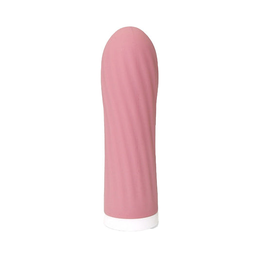 Blush Blossom Series - Hush Bullet Vibrator with Twisty Texture