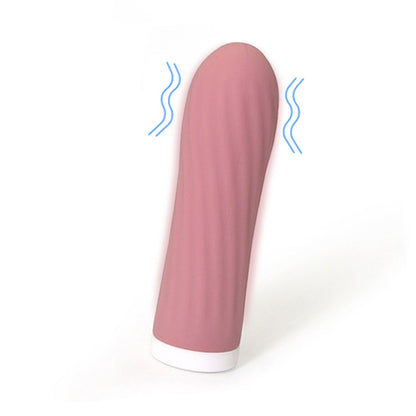 Siri Blush Blossom - Vibrator Peluru Senyap dengan Tekstur Berpintal