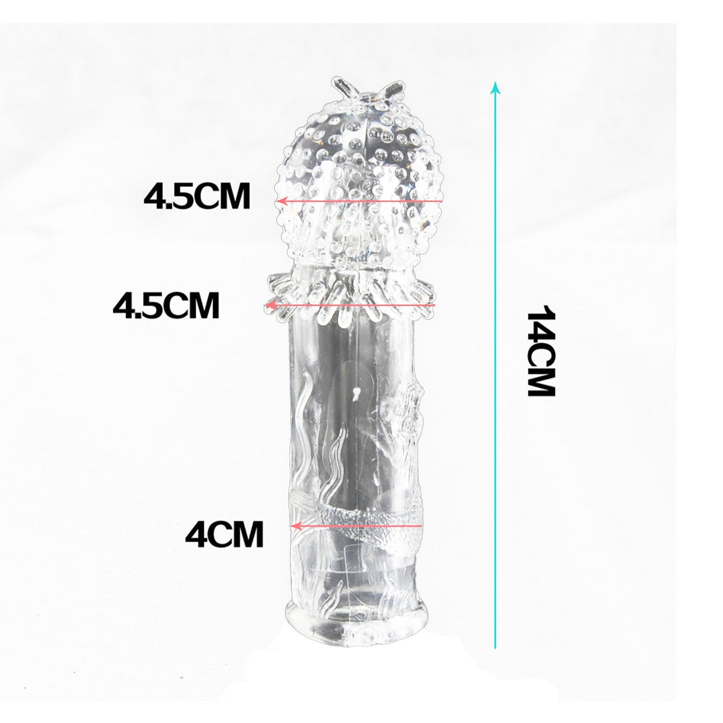 The Horny Company - Mermaid Penis Sleeve Clear