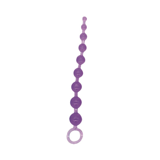 The Horny Company - The Analist Traditional Anal Beads Purple 32 cm
