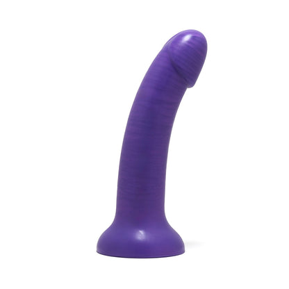 Koleksi Unicorn - Dildo Silikon Berkilau 7 Inci Ungu
