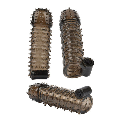 Syarikat The Horny - Sarung Zakar Bergetar Jenis C Hitam
