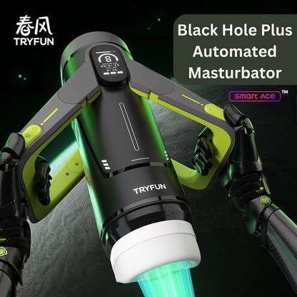 TryFun - Black Hole Plus Pengawal Masturbator Lelaki Pintar Kawalan Apl