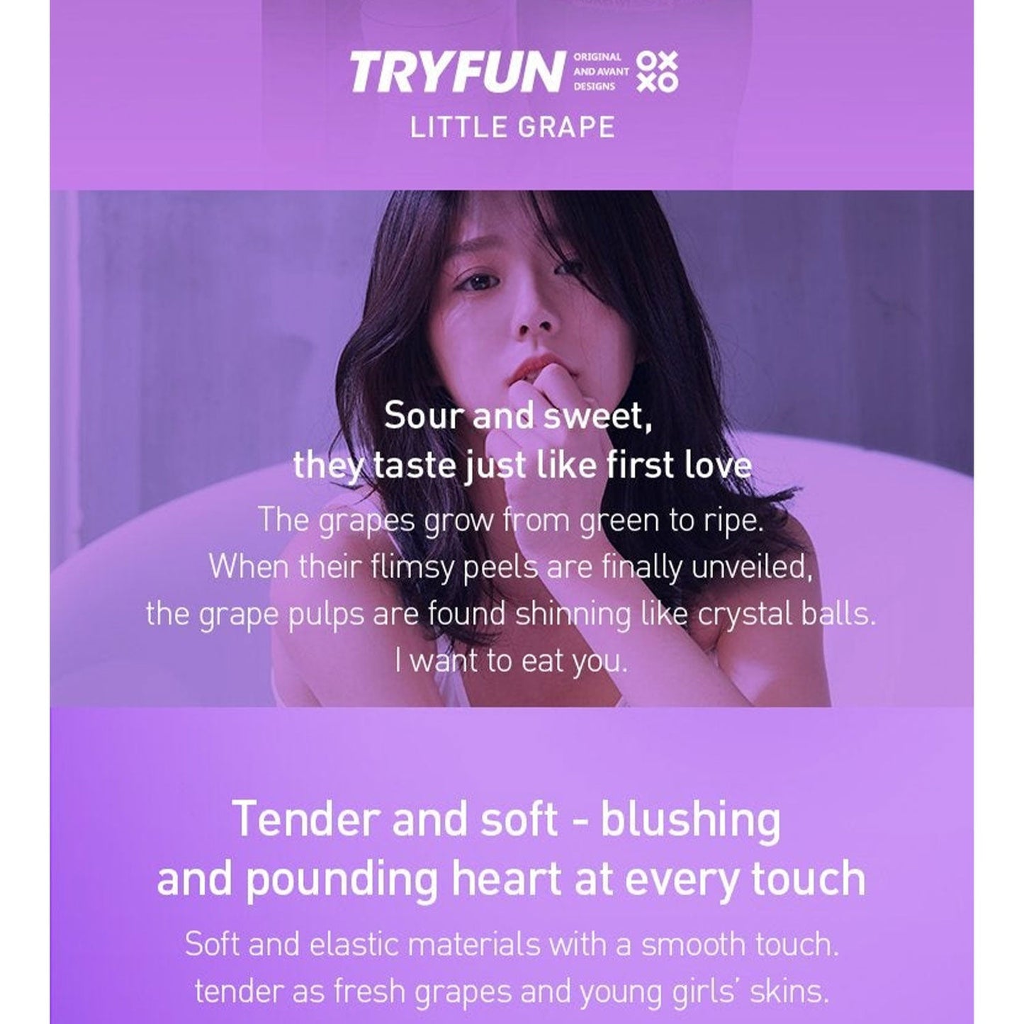 TryFun - Little Grape Reusable Male Masturbation Cup