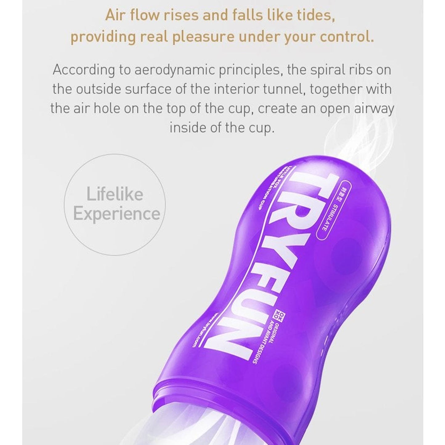 TryFun - Little Grape Reusable Male Masturbation Cup