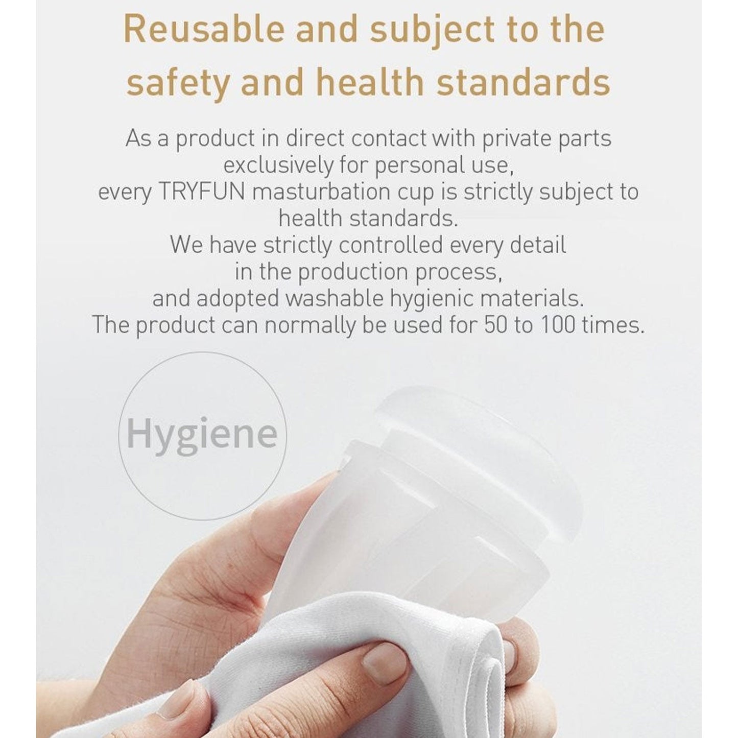 TryFun - Little Grape Reusable Male Masturbation Cup