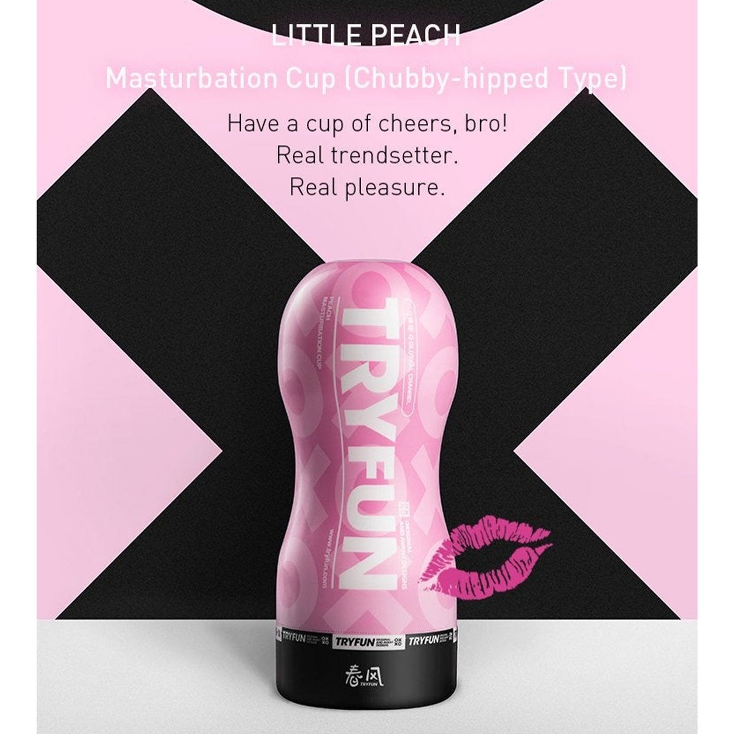 TryFun - Little Peach Reusable Male Masturbation Cup