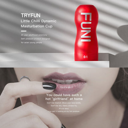 TryFun - Cawan Melancap Boleh Guna Semula Little Pepper Lelaki