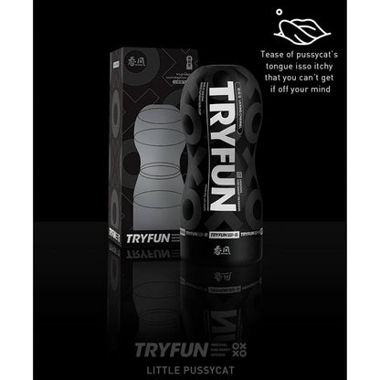 TryFun - Cawan Melancap Lelaki Boleh Guna Semula Little Pussy Cat