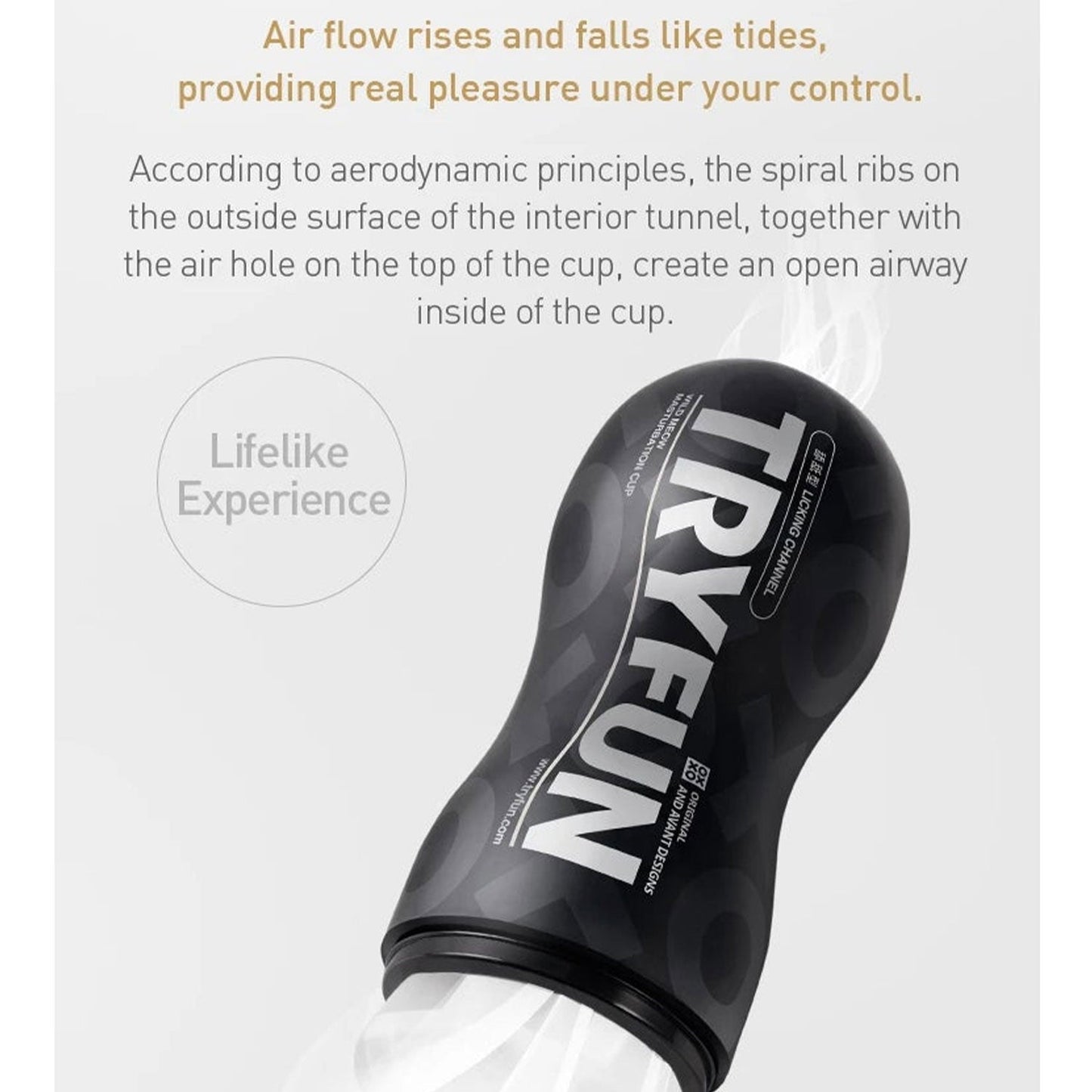 TryFun - Little Pussy Cat Reusable Male Masturbation Cup