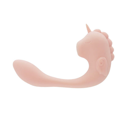 Unihorn - Penggetar G-spot dan Kelentit C-Horse Coral Throb