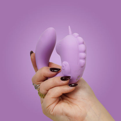 Unihorn - C-Horse Marina Lilac G-spot and Clitoral Vibrator