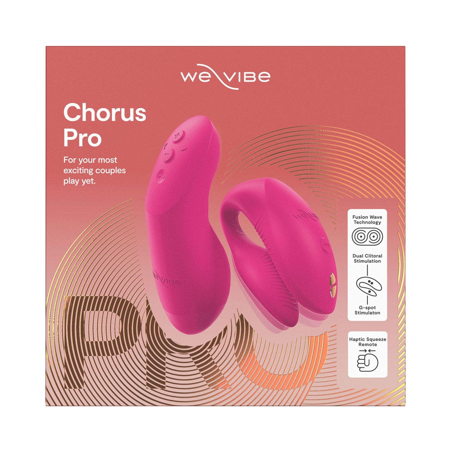 We-Vibe - Chorus Pro App-Controlled Couple Vibrator