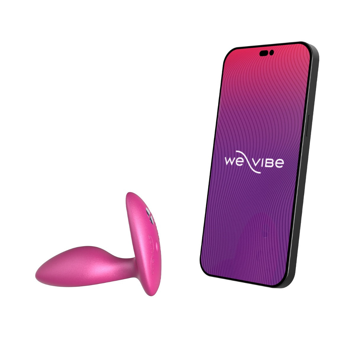 We-Vibe - Ditto + App and Remote Controlled Anal Vibrator Cosmic Pink