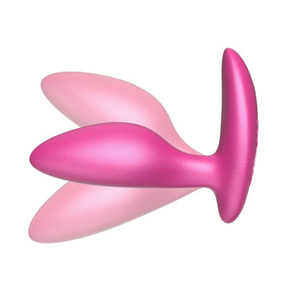 We-Vibe - Ditto + Penggetar Dubur Merah Jambu Kosmik Dikawal Apl dan Alat Kawalan Jauh