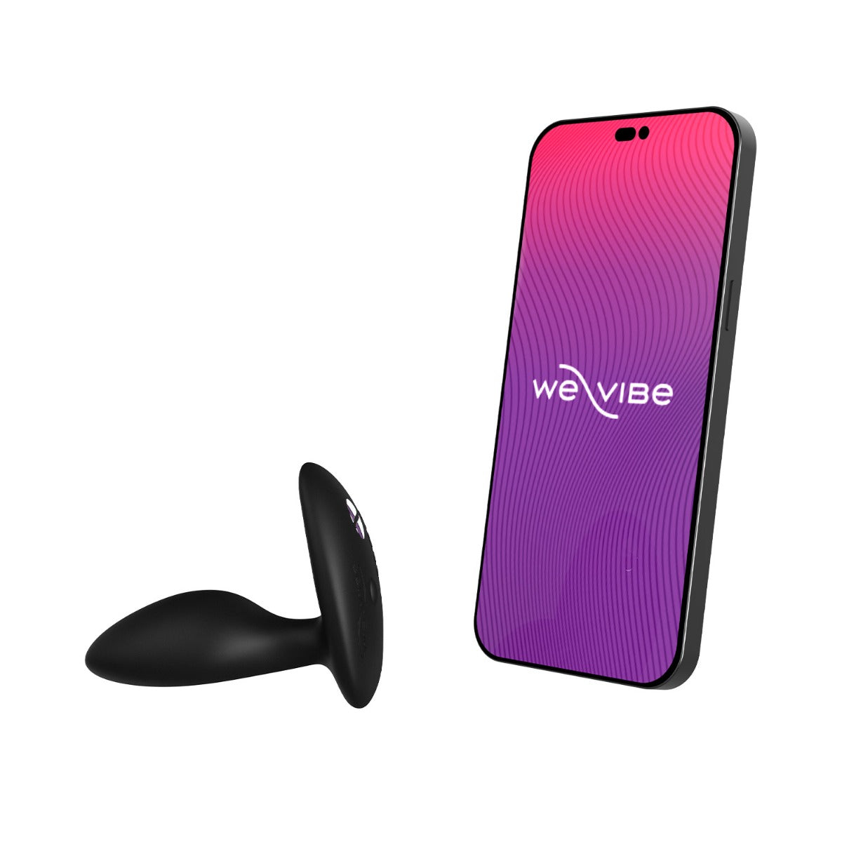 We-Vibe - Ditto Satin Black App-Controlled Anal Vibrator