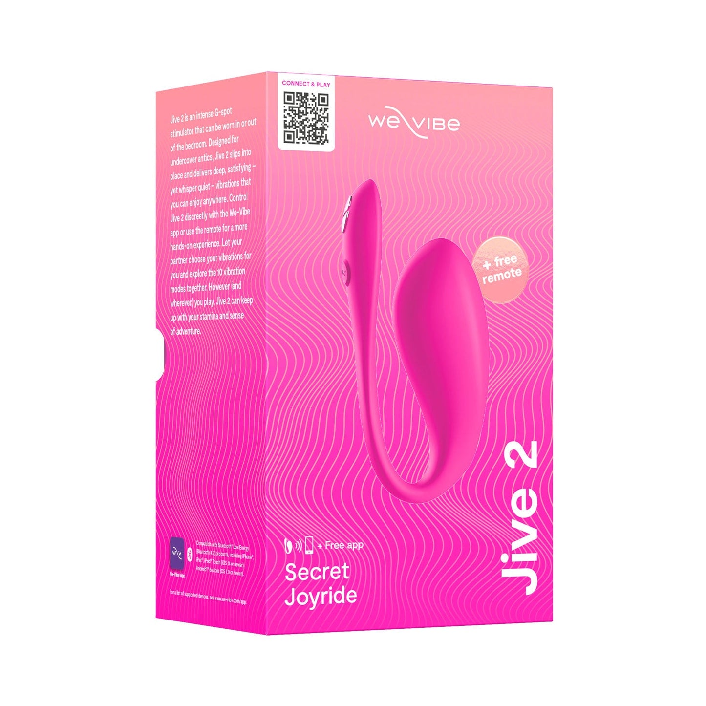 We-Vibe - Jive 2 App-Controlled Wearable G-Spot Vibrator